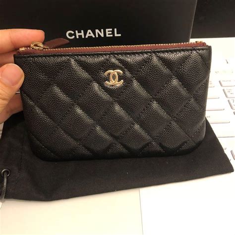 chanel black coin purse|Chanel coin purse wallet.